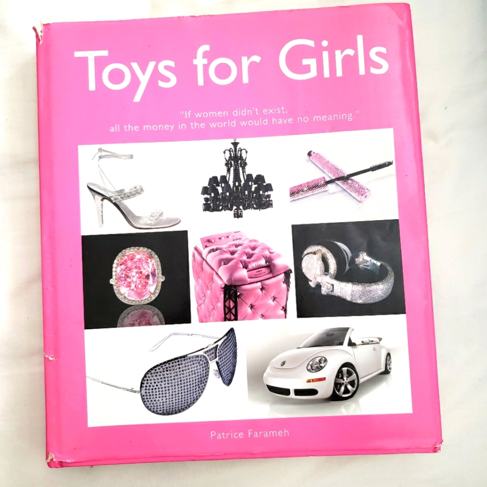 Toys For Girls Hardcover Book